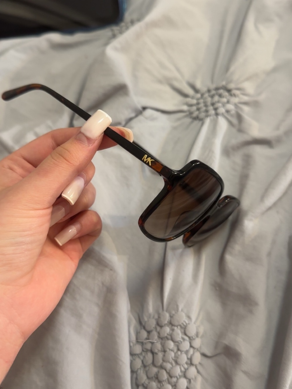 Michael Kors Tortoise Shell Sunglasses with Brown Lenses